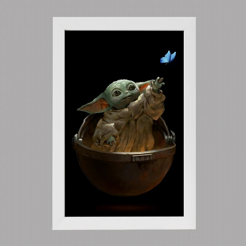 تابلو خندالو مدل بیبی یودا کد F3373