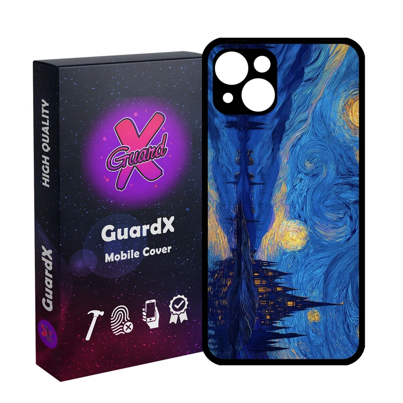 کاور گارد ایکس طرح قصر ونگوگ مدل 10931 مناسب برای گوشی موبایل اپل iPhone 13