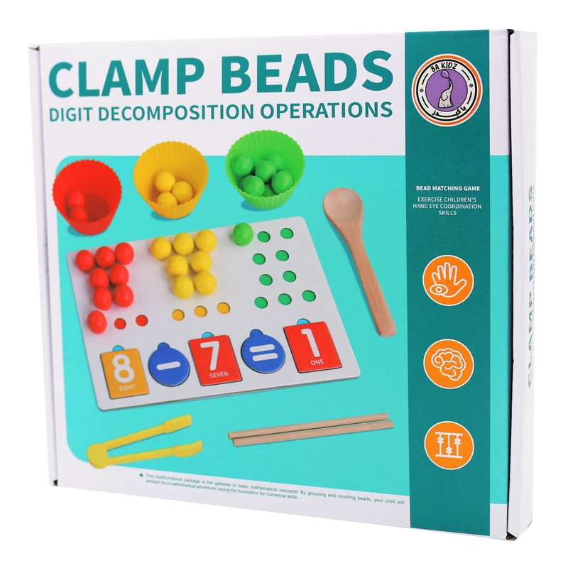 بازی آموزشی ریاضی باکیدز مدل مهره دار