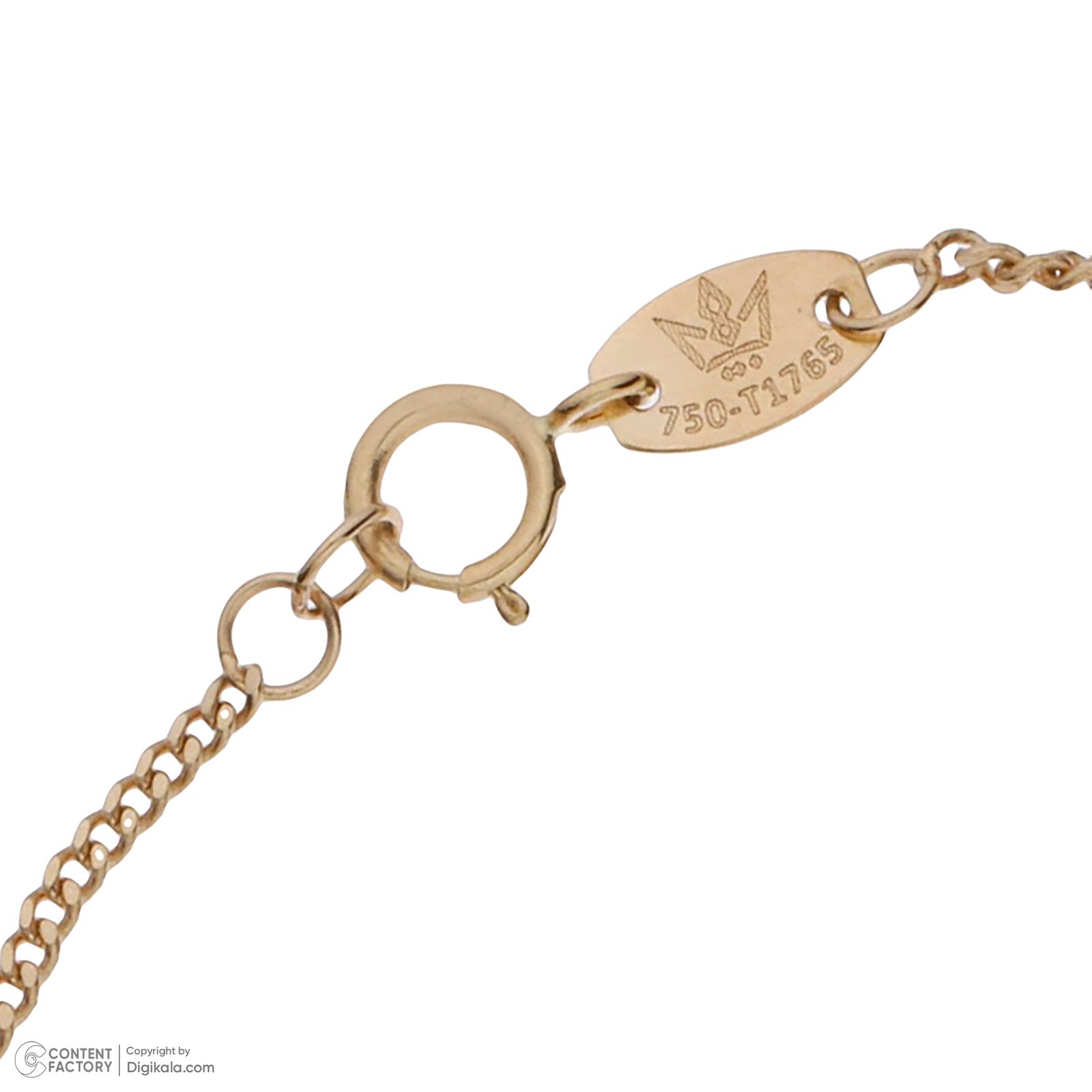 دستبند طلا 18 عیار زنانه مایا ماهک مدل MB1692 -  - 4