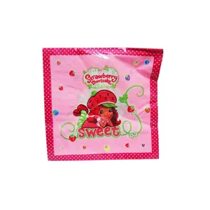 دستمال کاغذی طرح دختر توت فرنگی کد H2 بسته 20 عددی