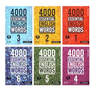 نقد و بررسی کتاب 4000 Essential English Words اثر Paul Nation انتشارات الوندپویان 6 جلدی توسط خریداران