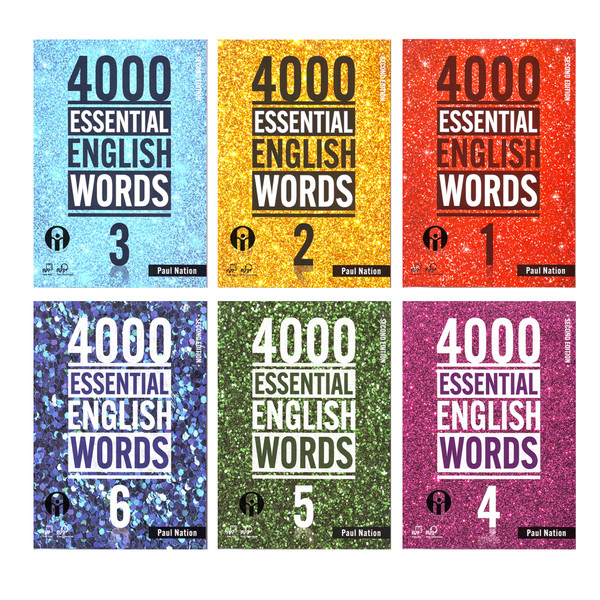 کتاب 4000 Essential English Words اثر Paul Nation انتشارات الوندپویان 6 جلدی