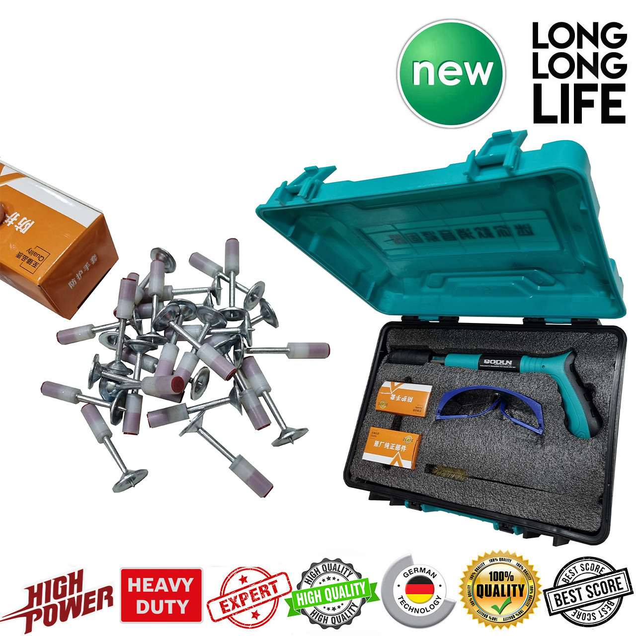 تفنگ میخ کوب بودون مدل چاشنی خور کد M42