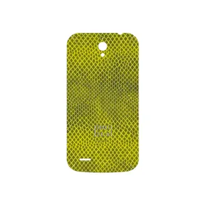 MAHOOT Yellow Snake Skin Cover Sticker for Huawei Ascend G610