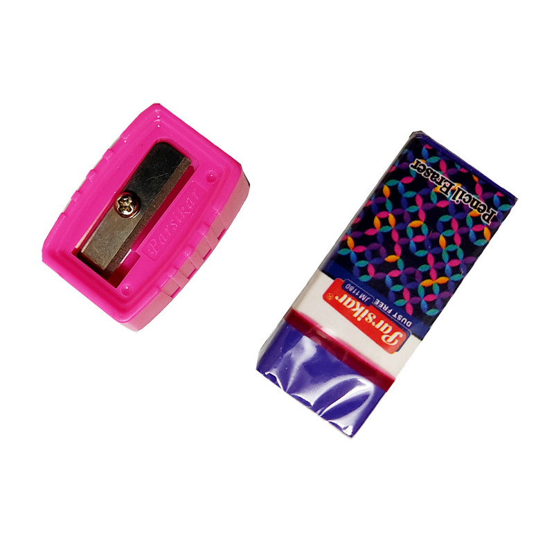 بسته لوازم تحریر پارسیکار مدل خلاقیت مجموعه 12 عددی