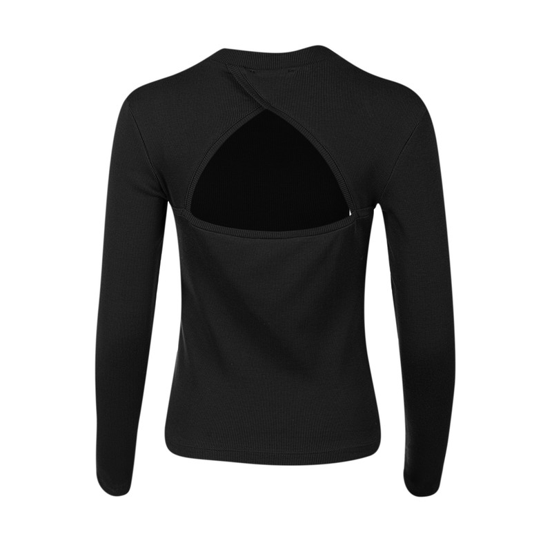 بلوز آستین بلند زنانه سرژه مدل 203513 رنگ مشکی