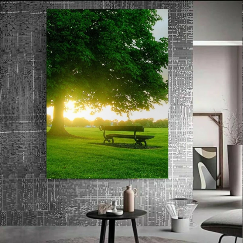 استیکر طرح طبیعت مدل چمنزار کد BK11123