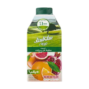 آبمیوه مخلوط انار و مرکبات سان استار - 500 میلی لیتر 