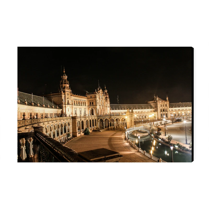 تابلو شاسی عرش طرح گردشگری اسپانیا مدل پلازا د اسپانا کد As6421