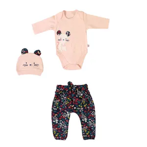 ست 3 تکه لباس نوزادی مدل cag427