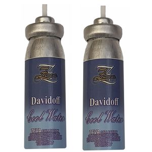 یدک اسپری خوشبو کننده هوا زوا مدل Davidoff Cool Water حجم 15 میلی لیتر بسته 2 عددی