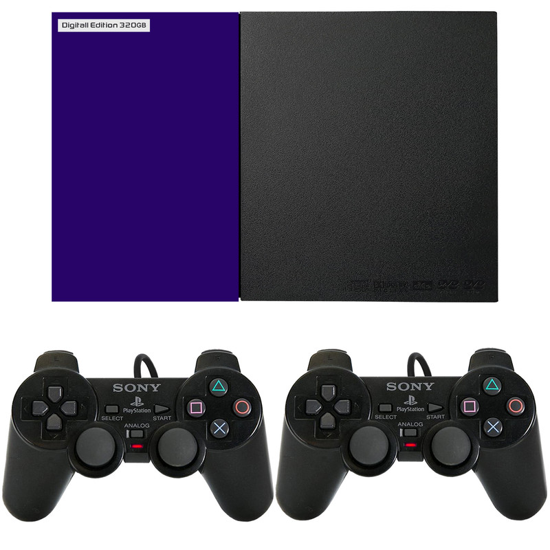 مجموعه کنسول بازی مدل Playstation 2 Digital Edition FE ظرفیت 320 گیگابایت