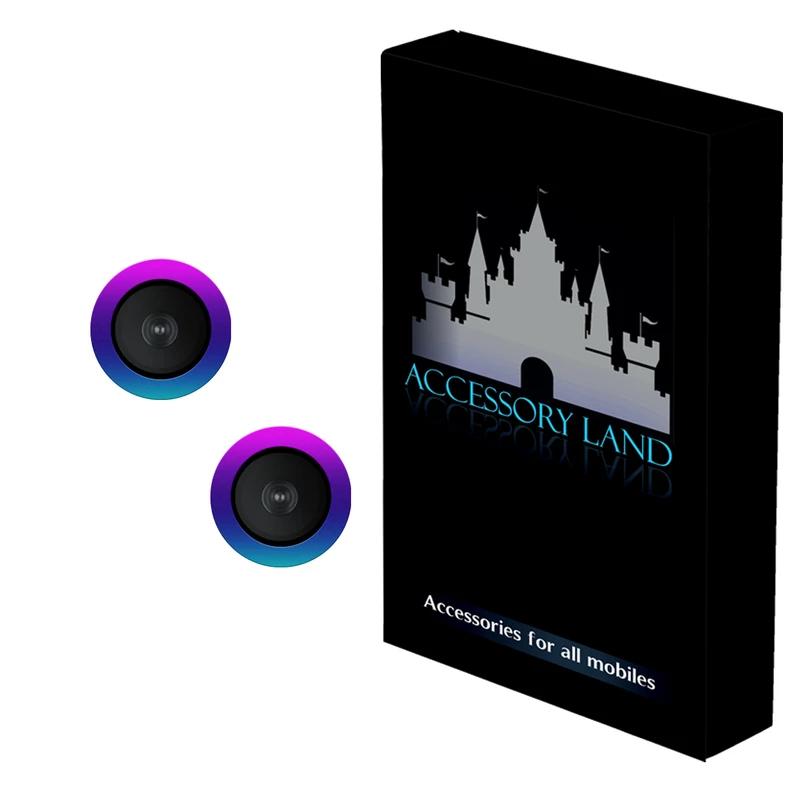 محافظ لنز دوربین سرزمین اکسسوری مدل RING مناسب برای گوشی موبایل اپل iPhone 12/12mini