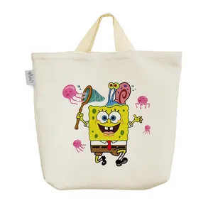 ساک خرید خندالو مدل باب اسفنجی کد 758