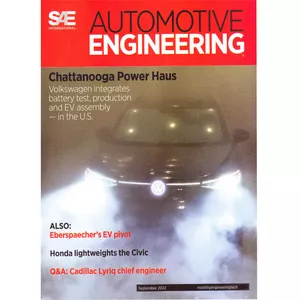 مجله Automotive Engineering سپتامبر 2022