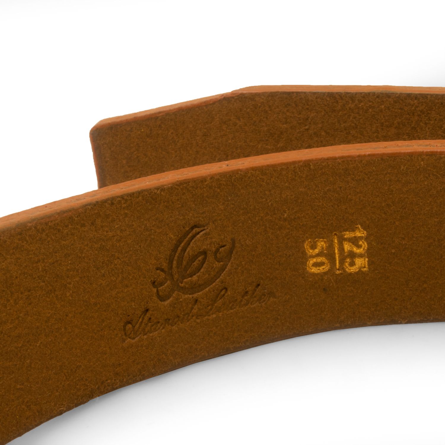 کمربند مردانه چرم عطارد مدل چرم طبیعی گاومیش کد B57 -  - 6