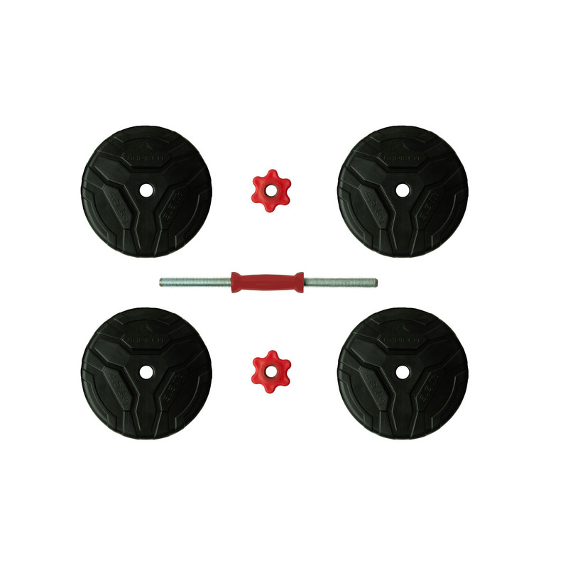 دمبل رادیس فیت مدل Red Handle 10-2.5 وزن 10 کیلوگرم بسته دو عددی