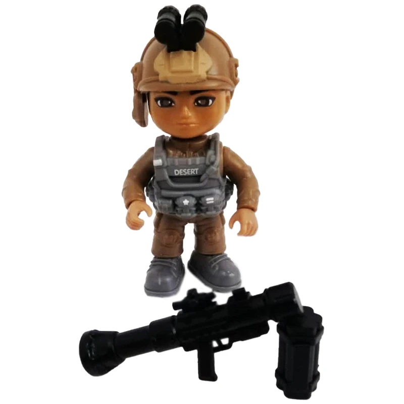 اکشن فیگور مدل مینی سرباز کد NO.154-3 ارتفاع 8 سانتی‌متر