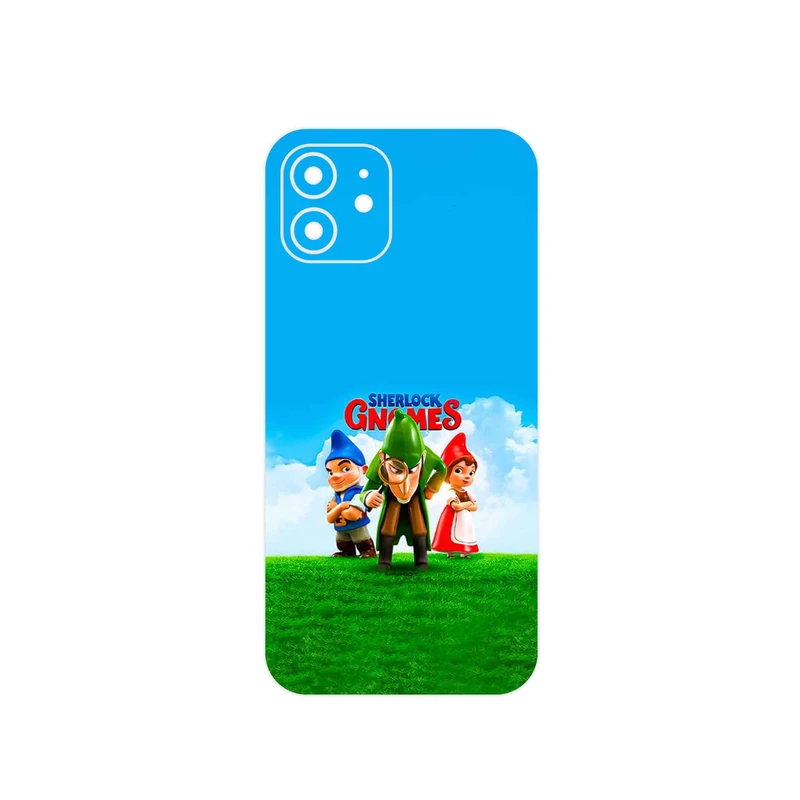 برچسب پوششی ماهوت مدل Sherlock Gnomes مناسب برای گوشی موبایل اپل iPhone 12