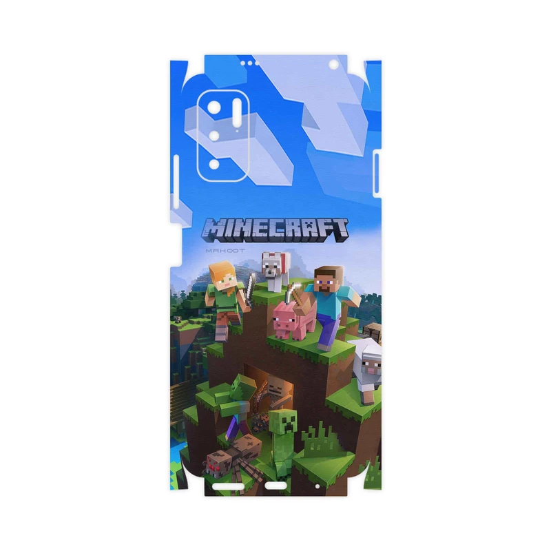 برچسب پوششی ماهوت مدل Minecraft-Game-FullSkin مناسب برای گوشی موبایل شیائومی Redmi Note 10 5G