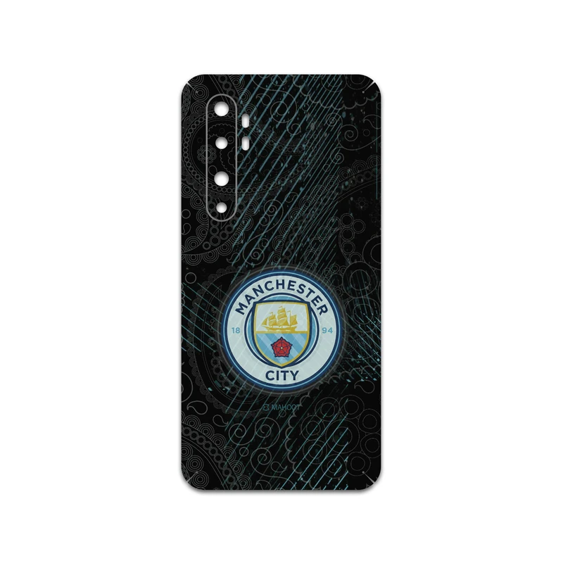 برچسب پوششی ماهوت مدل Manchester-City مناسب برای گوشی موبایل شیائومی Mi Note 10 Lite