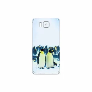 MAHOOT Penguin Cover Sticker for Samsung Galaxy Alpha