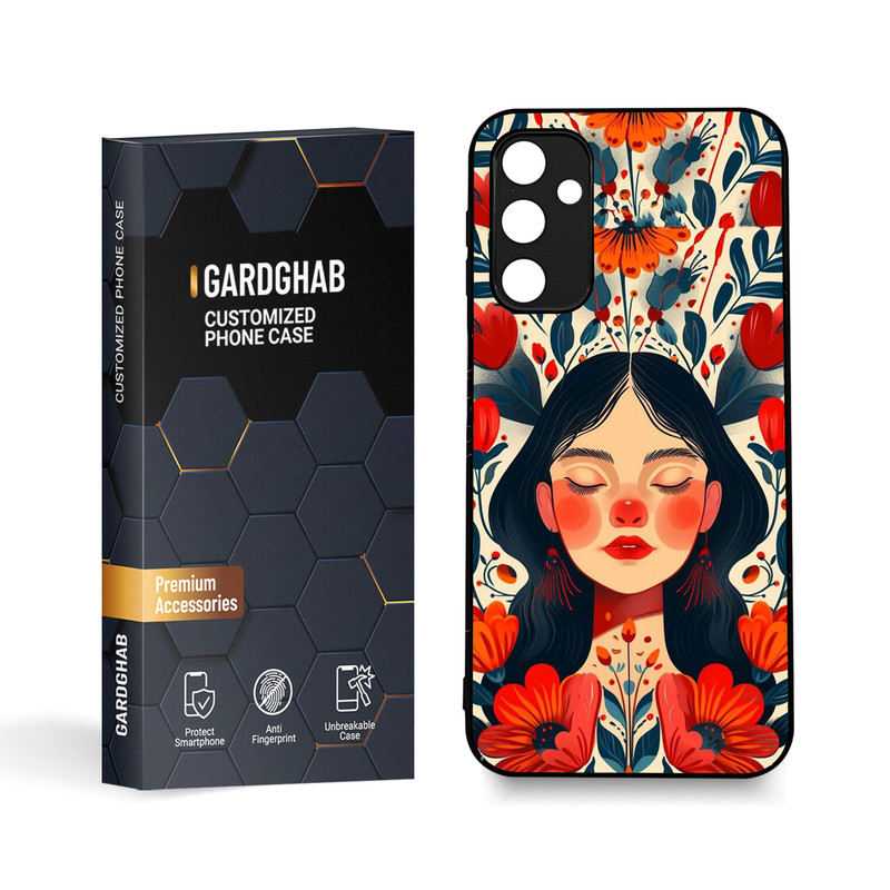  کاور گارد قاب مدل دخترانه مناسب برای گوشی موبایل سامسونگ Galaxy A24 4G