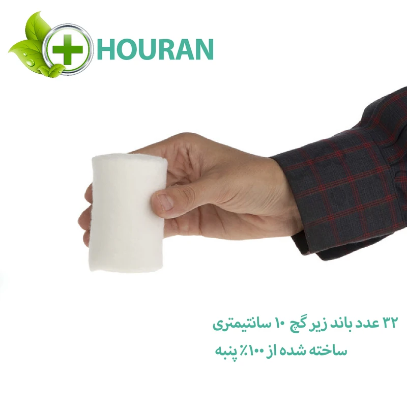 عکس شماره 5 : باند زیر گچ هوران مدل 10 مجموعه 32 عددی