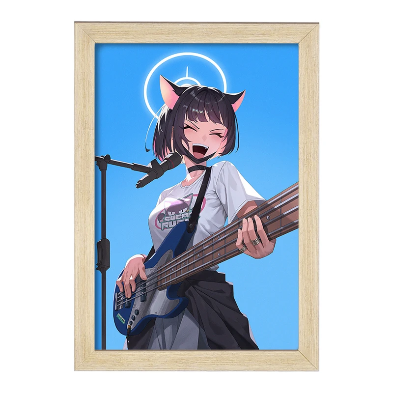 تابلو خندالو مدل بازی آرشیو آبی (Blue Archive) کد 34343