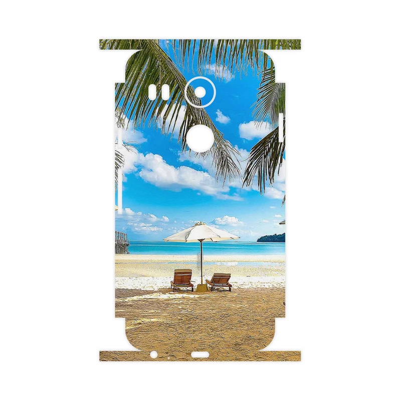 برچسب پوششی ماهوت مدل Beach-FullSkin مناسب برای گوشی موبایل گوگل Nexus 5X