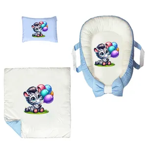 سرویس خواب 3 تکه نوزاد مدل گورخر کد DKBB56-set