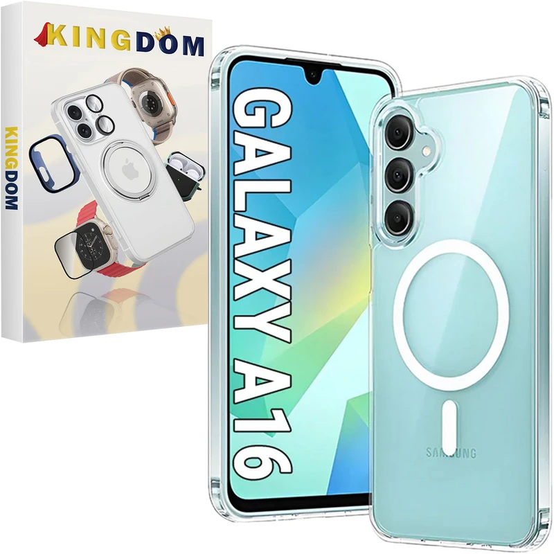 کاور کینگدام مدل Clear MgSafe مناسب برای گوشی موبایل سامسونگ Galaxy A16