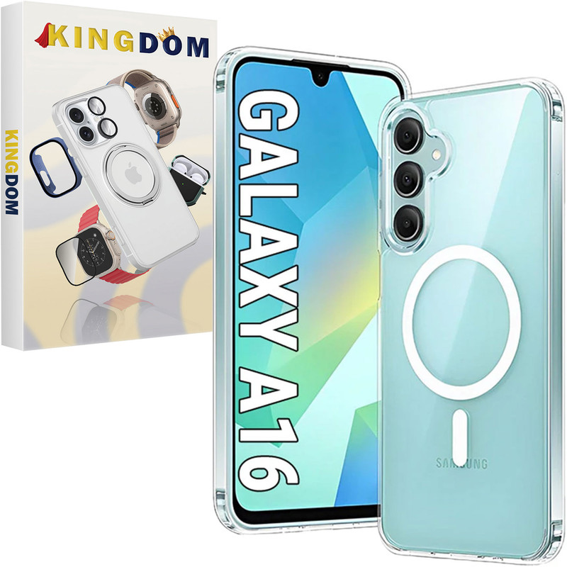 کاور کینگدام مدل Clear MgSafe مناسب برای گوشی موبایل سامسونگ Galaxy A16
