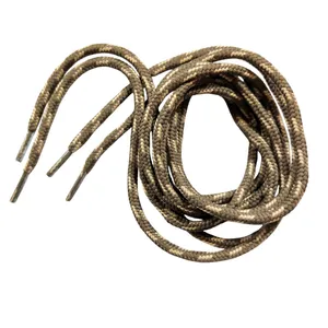 بند کفش مدل گرد ساده پوست ماری بسته 2 عددی