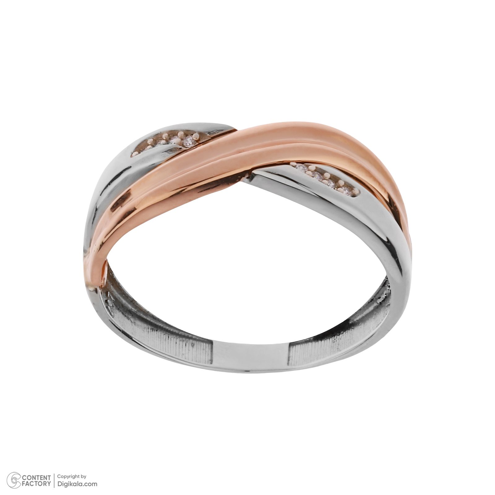 ست حلقه طلا 18 عیار زنانه و مردانه مایا ماهک مدل MR1357 -  - 5
