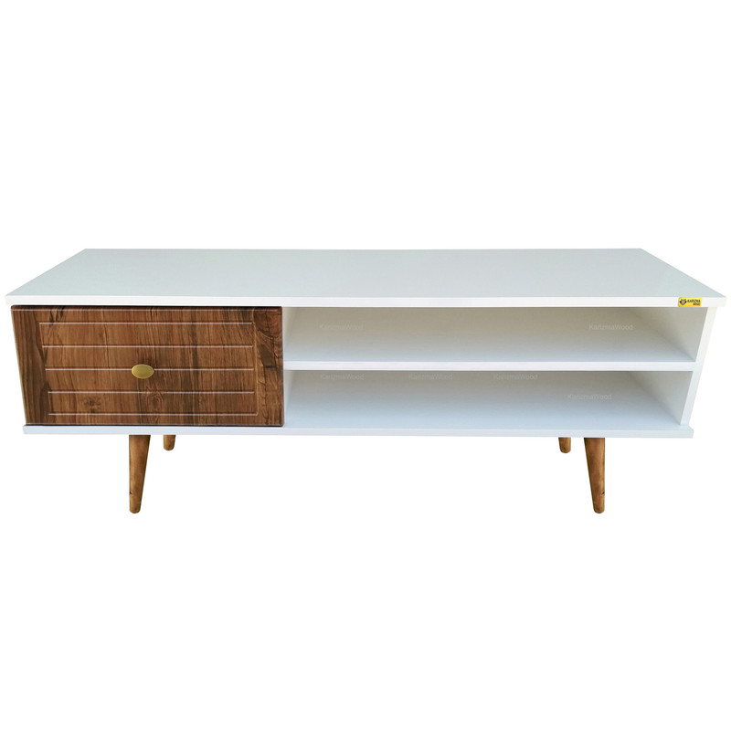 میز تلویزیون کاریزما چوب مدل W.K_A_205