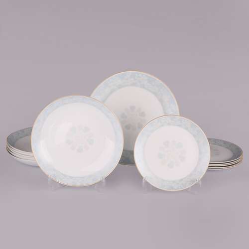 سرویس غذاخوری 18 پارچه 6 نفر دینوا ساینا مدل پرمون