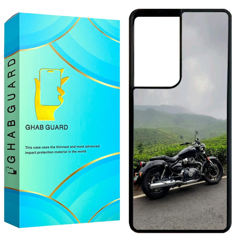 کاور قاب گارد طرح موتور مدل GCHPS21U مناسب برای گوشی موبایل سامسونگ Galaxy S21 Ultra 5G