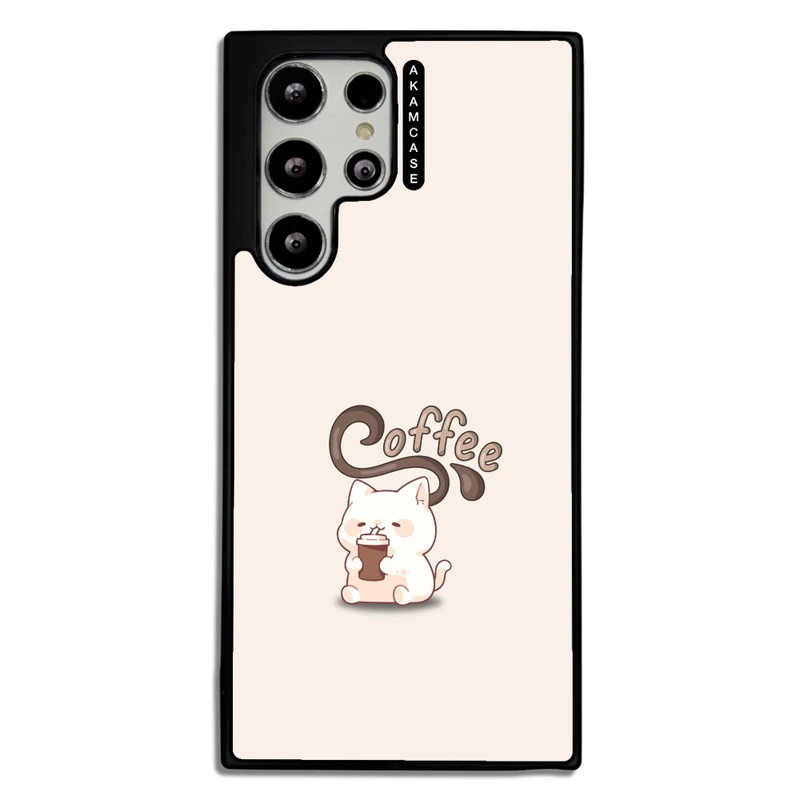 کاور آکام مدل AMC-WSGS22U-COFFEE-19 مناسب برای گوشی موبایل سامسونگ Galaxy S22 Ultra