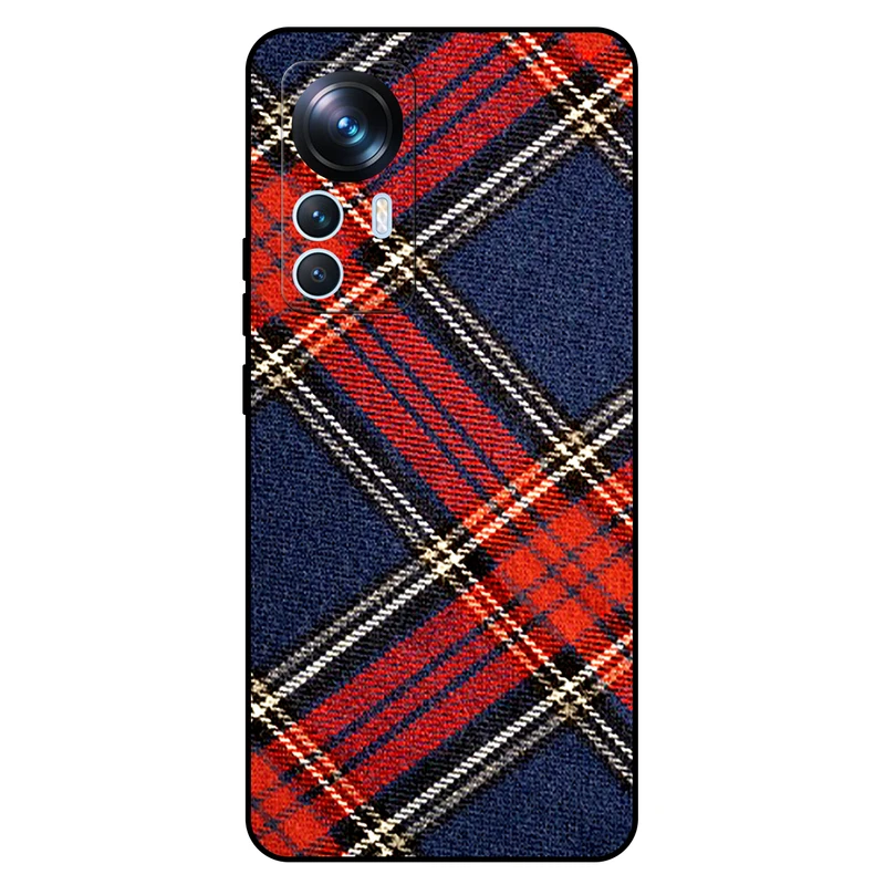 کاور مگافون طرح بافت مدل 8103 مناسب برای گوشی موبایل شیائومی 12T