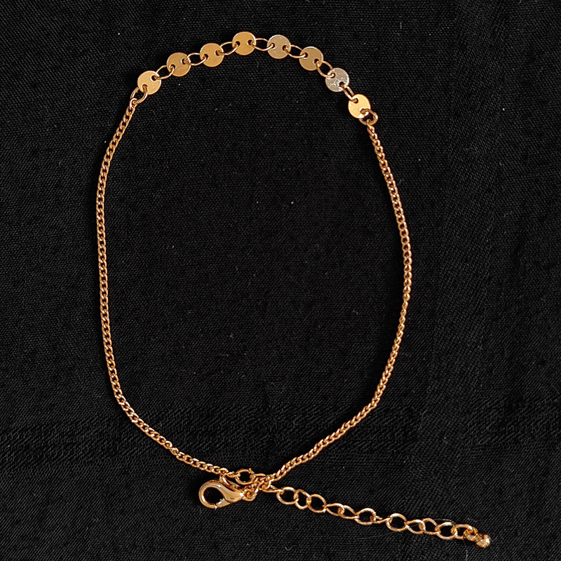 پابند زنانه سیکس مدل آویزدار و سکه ای بسته سه عددی