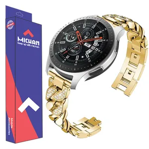 بند میچان مدل Diamond Steel مناسب برای ساعت هوشمند شیائومی Redmi Watch 5 Active/5 Lite