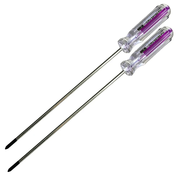 پیچ گوشتی چهارسو میکس مدل AT - 3x150 مجموعه 2 عددی