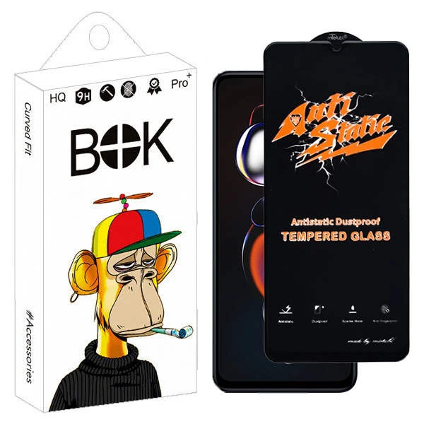 محافظ صفحه نمایش انتی‌استاتیک بوک مدل Clear مناسب برای گوشی موبایل شیائومی Mi 12T Pro