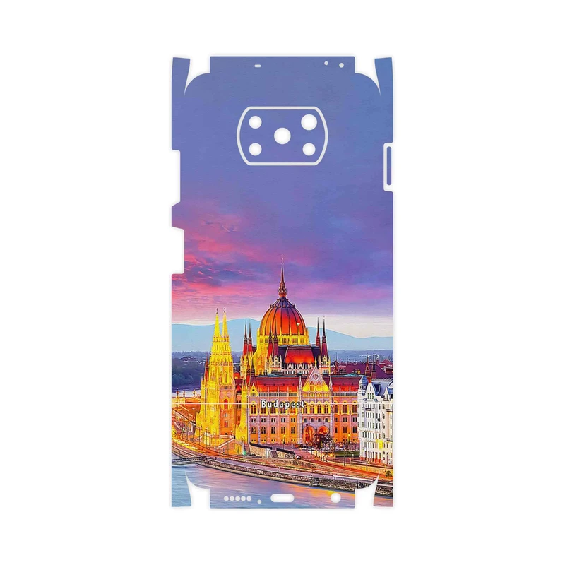 برچسب پوششی ماهوت مدل City of Budapest-FullSkin مناسب برای گوشی موبایل شیائومی Poco X3 NFC