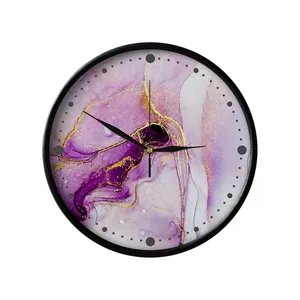 ساعت دیواری مدوپد طرح شمیم یاس مدل pod00044