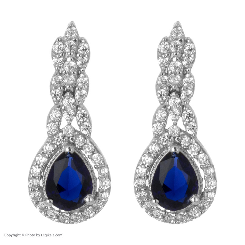 نیم ست نقره زنانه مدل SNR-RRR088