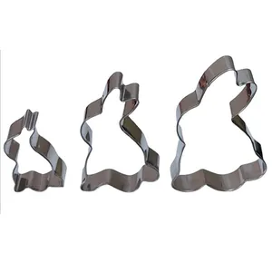کاتر شیرینی پزی به گز مدل خرگوش مجموعه 3 عددی