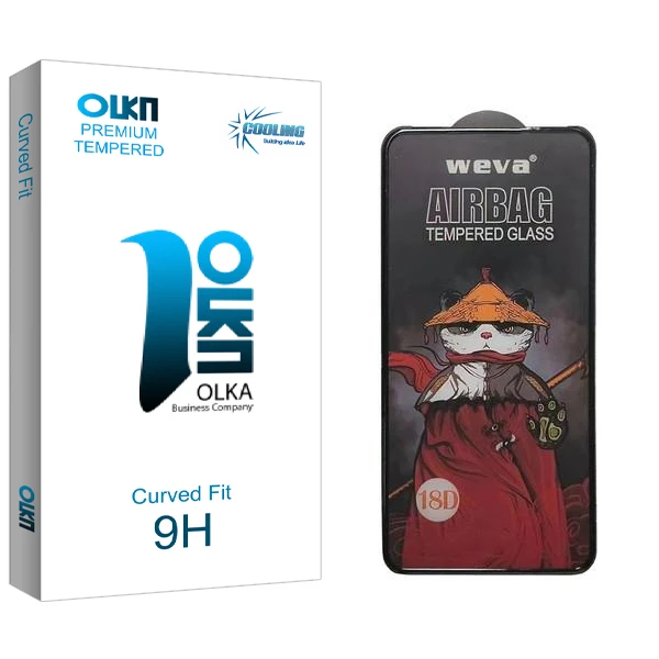محافظ صفحه نمایش کولینگ مدل Olka Air Bag مناسب برای گوشی موبایل سامسونگ Galaxy A80 / A90